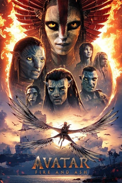 Poster of Avatar: Fire and Ash