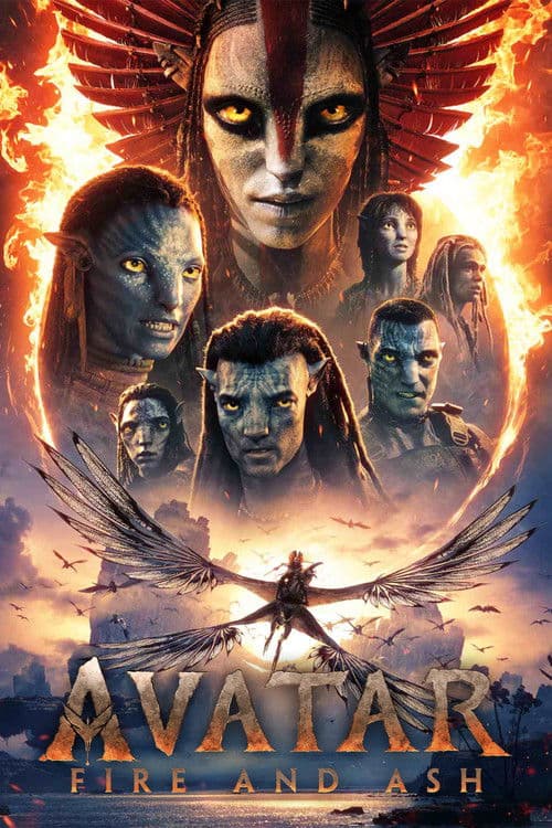 Poster of Avatar: Fire and Ash