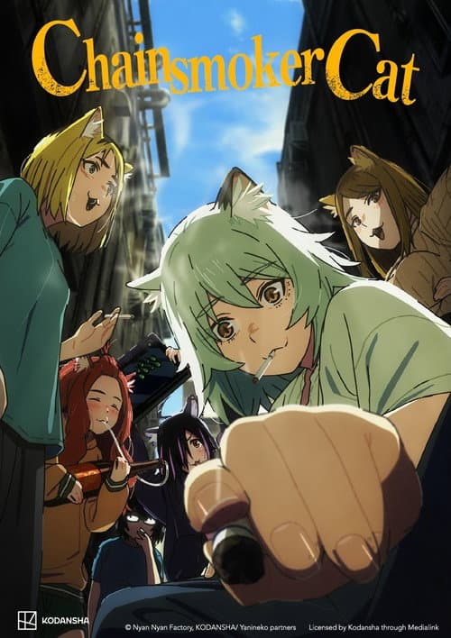 Poster of Chainsmoker Cat