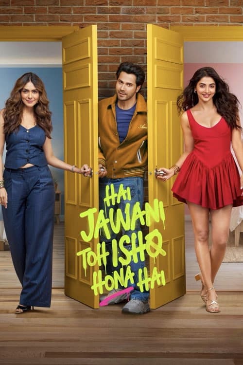 Poster of Hai Jawani Toh Ishq Hona Hai